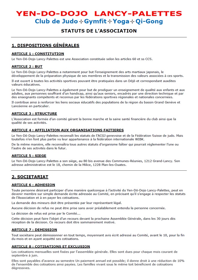 Infos